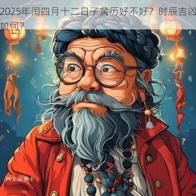2025年闰四月十二日子黄历好不好？时辰吉凶如何？