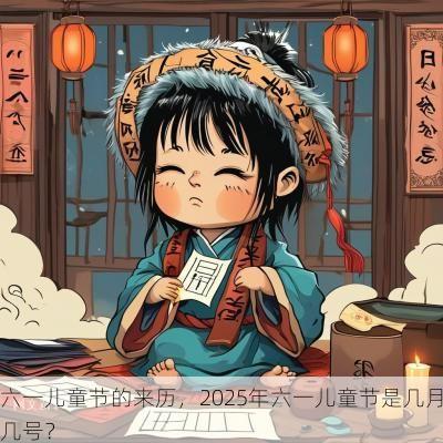 六一儿童节的来历，2025年六一儿童节是几月几号？