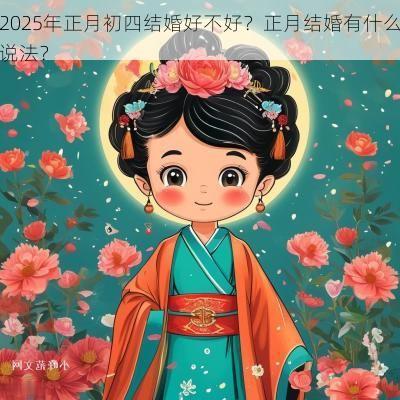2025年正月初四结婚好不好？正月结婚有什么说法？