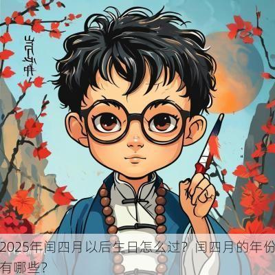 2025年闰四月以后生日怎么过？闰四月的年份有哪些？