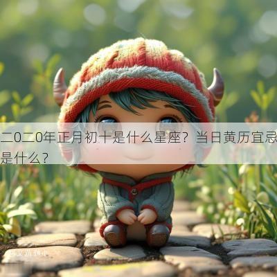二0二0年正月初十是什么星座？当日黄历宜忌是什么？