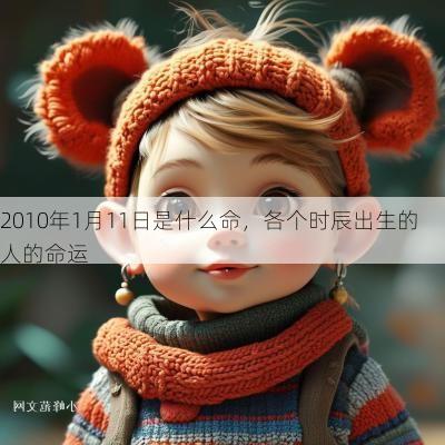 2010年1月11日是什么命，各个时辰出生的人的命运
