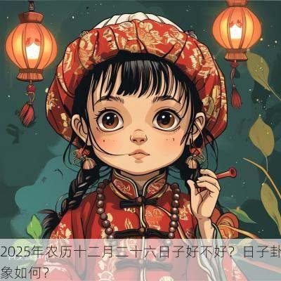 2025年农历十二月二十六日子好不好？日子卦象如何？