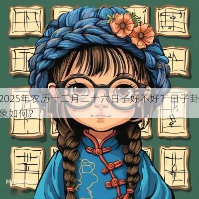 2025年农历十二月二十六日子好不好？日子卦象如何？
