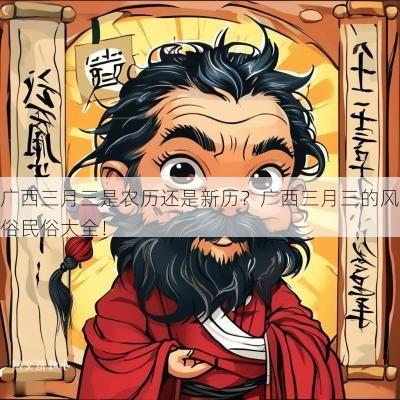广西三月三是农历还是新历？广西三月三的风俗民俗大全！
