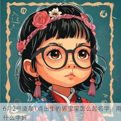 6月2号凌晨1点出生的男宝宝怎么起名字，用什么字好