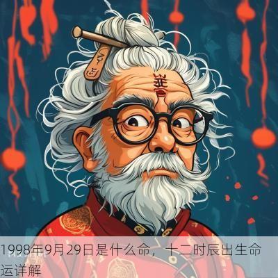 1998年9月29日是什么命，十二时辰出生命运详解