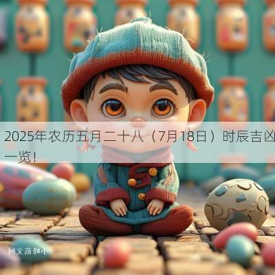 2025年农历五月二十八（7月18日）时辰吉凶一览！