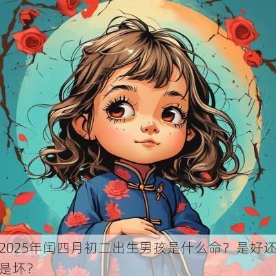 2025年闰四月初二出生男孩是什么命？是好还是坏？