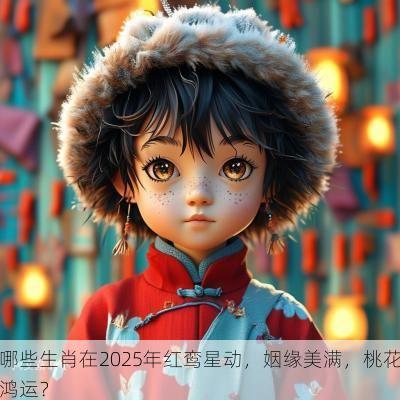 哪些生肖在2025年红鸾星动，姻缘美满，桃花鸿运？
