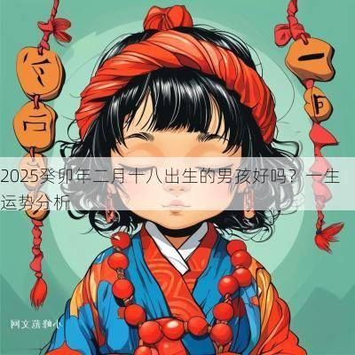 2025癸卯年二月十八出生的男孩好吗？一生运势分析