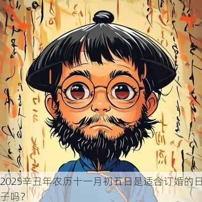 2025辛丑年农历十一月初五日是适合订婚的日子吗？