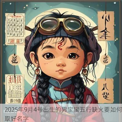 2025年9月4号出生的男宝宝五行缺火要如何取好名字