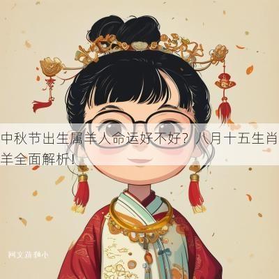 中秋节出生属羊人命运好不好？八月十五生肖羊全面解析！