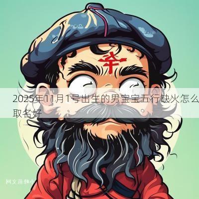 2025年11月1号出生的男宝宝五行缺火怎么取名好