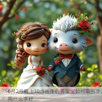 6月2号晚上10点出生的男宝宝如何取名字，用什么字好