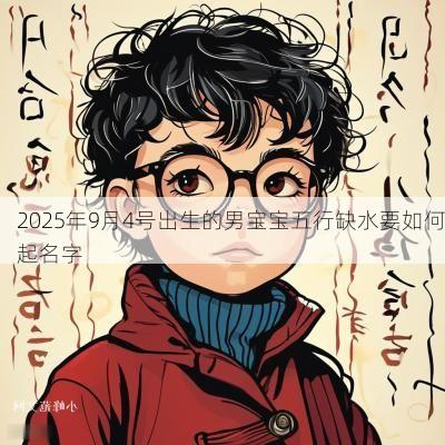 2025年9月4号出生的男宝宝五行缺水要如何起名字