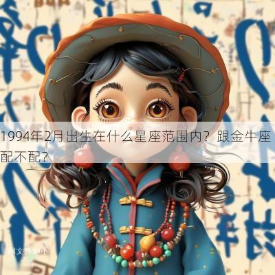 1994年2月出生在什么星座范围内？跟金牛座配不配？