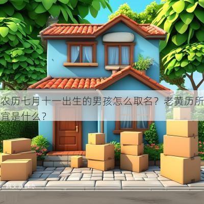 农历七月十一出生的男孩怎么取名？老黄历所宜是什么？