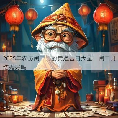 2025年农历闰二月的黄道吉日大全！闰二月结婚好吗