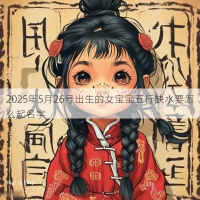 2025年5月26号出生的女宝宝五行缺水要怎么起名字