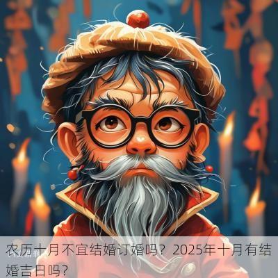 农历十月不宜结婚订婚吗？2025年十月有结婚吉日吗？