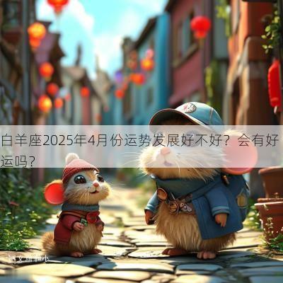 白羊座2025年4月份运势发展好不好？会有好运吗？