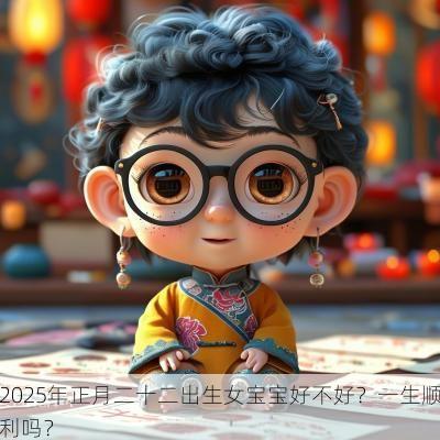 2025年正月二十二出生女宝宝好不好？一生顺利吗？