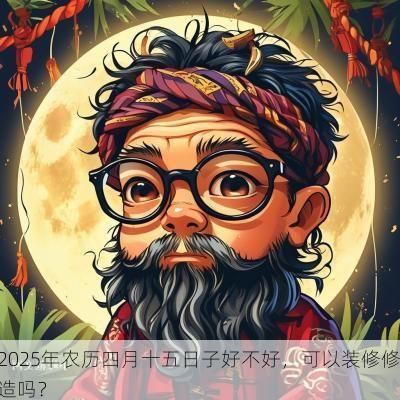 2025年农历四月十五日子好不好,可以装修修造吗? 2025年农历四月十五日子好不好,可以装修修造吗?