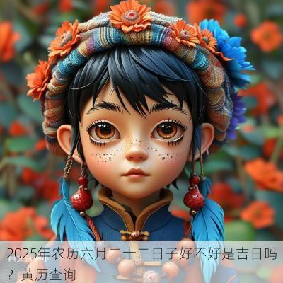 2025年农历六月二十二日子好不好是吉日吗？黄历查询