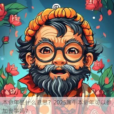 本命年是什么意思？2025属牛本命年可以参加丧事吗？