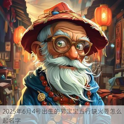 2025年6月4号出生的男宝宝五行缺火要怎么起名字