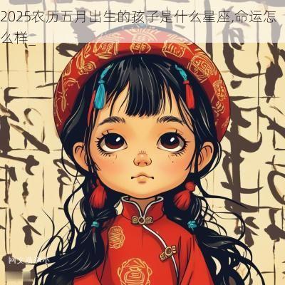 2025农历五月出生的孩子是什么星座,命运怎么样_