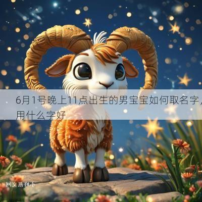 6月1号晚上11点出生的男宝宝如何取名字，用什么字好