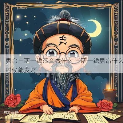 男命三两一钱适合做什么 三两一钱男命什么时候能发财