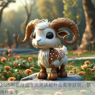 2025年三月出生的男孩起什么名字好听，禁用什么字