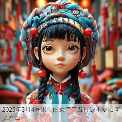 2025年3月4号出生的女宝宝五行缺木要如何起名字