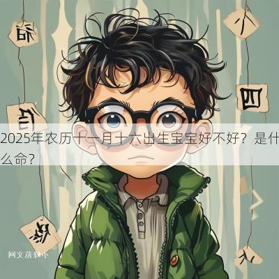 2025年农历十一月十六出生宝宝好不好？是什么命？