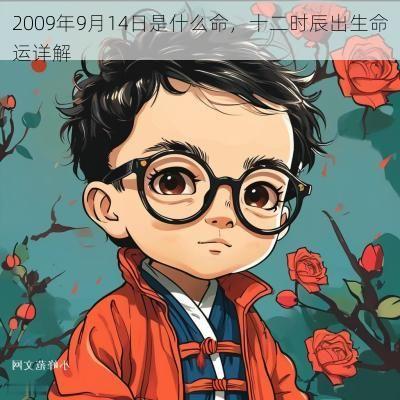 2009年9月14日是什么命，十二时辰出生命运详解