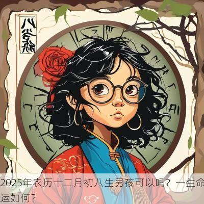 2025年农历十二月初八生男孩可以吗？一生命运如何？