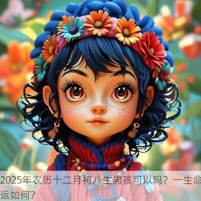 2025年农历十二月初八生男孩可以吗？一生命运如何？