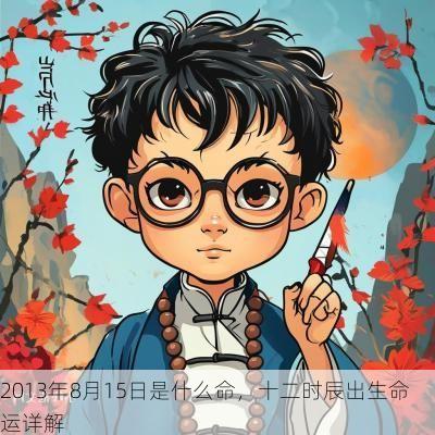2013年8月15日是什么命，十二时辰出生命运详解