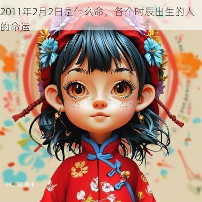 2011年2月2日是什么命，各个时辰出生的人的命运