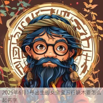 2025年6月1号出生的女宝宝五行缺木要怎么起名字