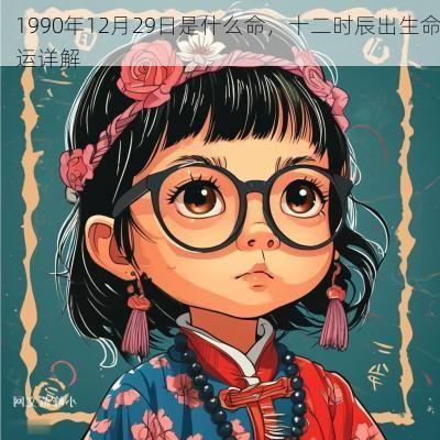 1990年12月29日是什么命，十二时辰出生命运详解
