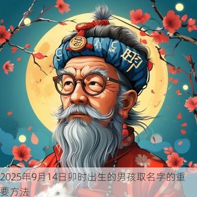 2025年9月14日卯时出生的男孩取名字的重要方法