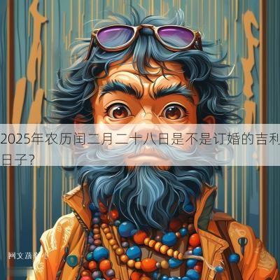 2025年农历闰二月二十八日是不是订婚的吉利日子？
