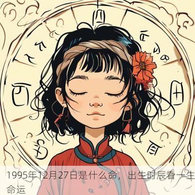 1995年12月27日是什么命，出生时辰看一生命运