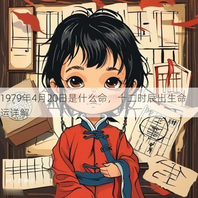 1979年4月20日是什么命，十二时辰出生命运详解
