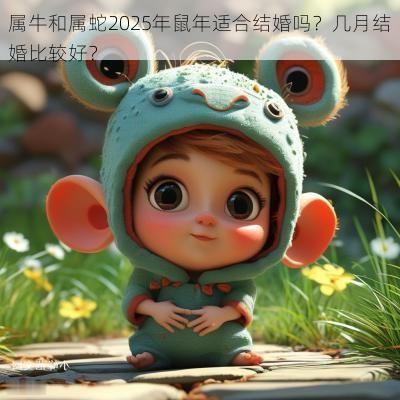 属牛和属蛇2025年蛇年适合结婚吗？几月结婚比较好？
